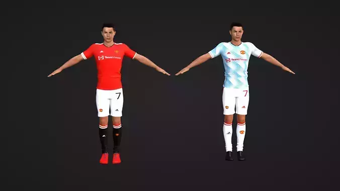 Cristiano Ronaldo - Manchester United - Two Models