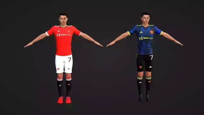 Cristiano Ronaldo - Manchester United - Two Models