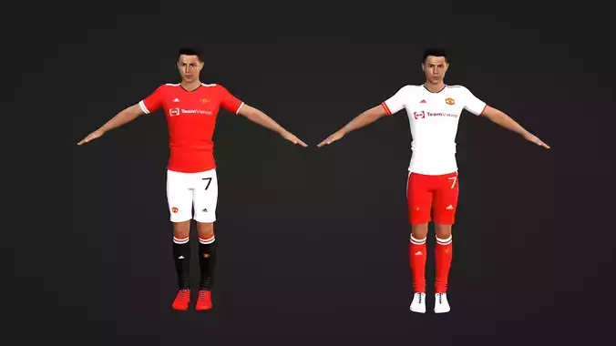Cristiano Ronaldo - Manchester United - Two Models