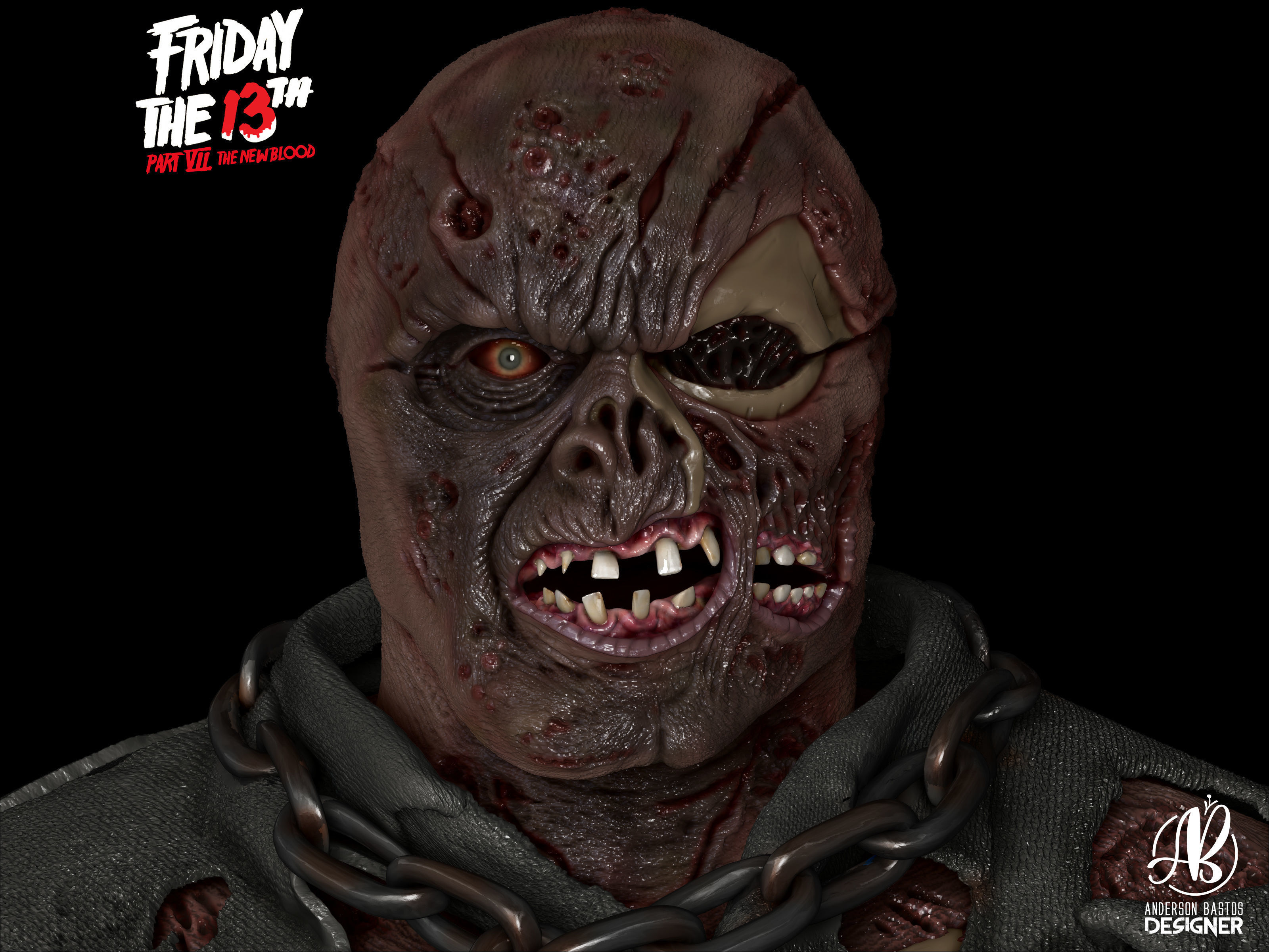 Jason Voorhees 3D print model_6