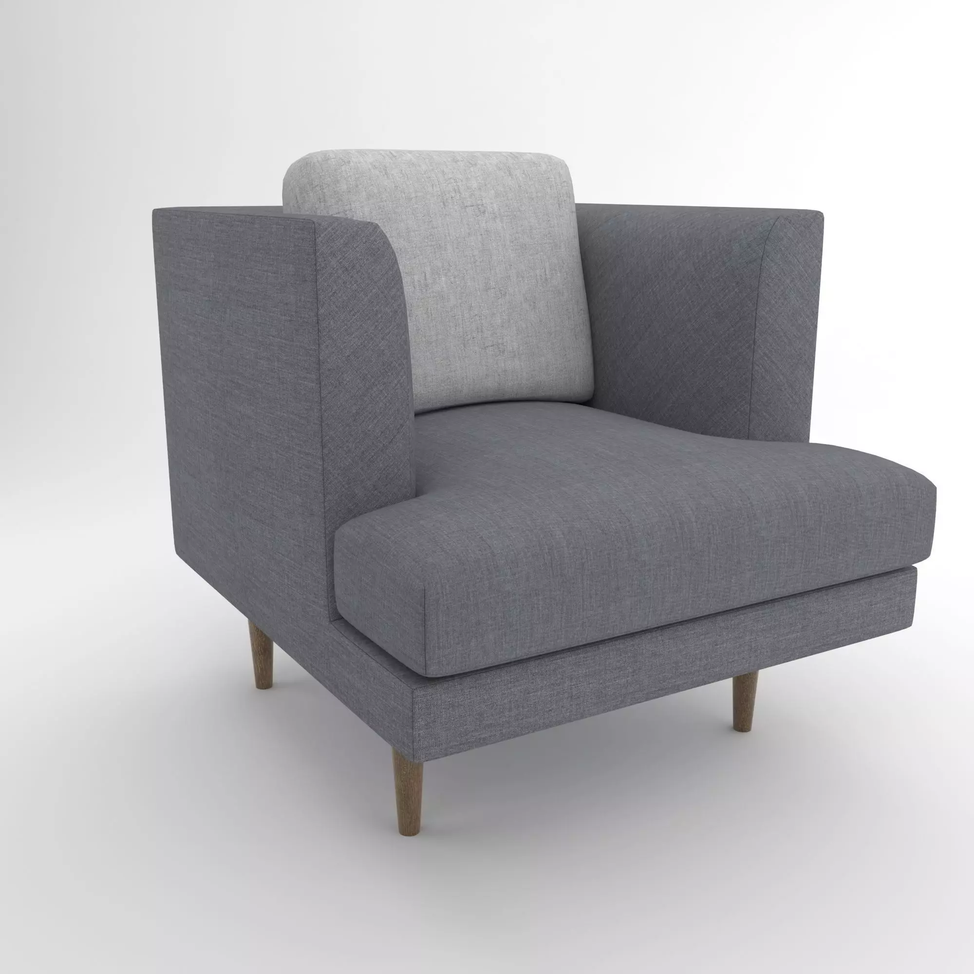 Armchair 3D model_0