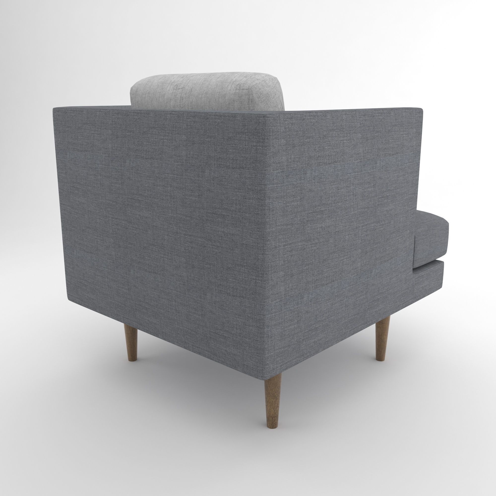 Armchair 3D model_1