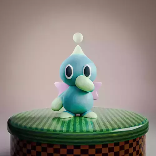 Sonic - Chao Free 3D model