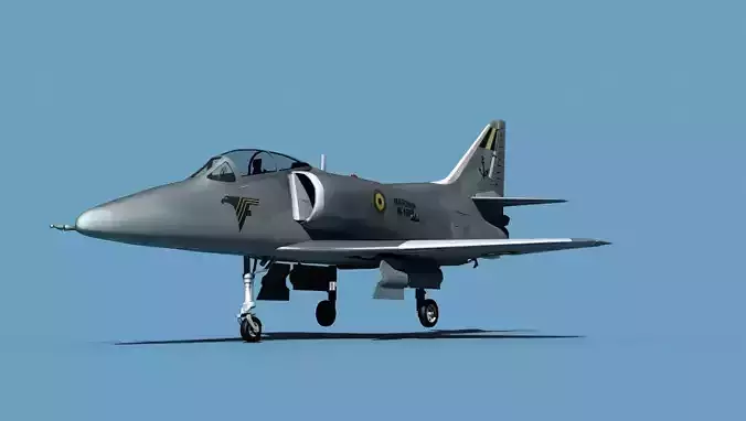 Douglas TA-4D Skyhawk V12 Brazil