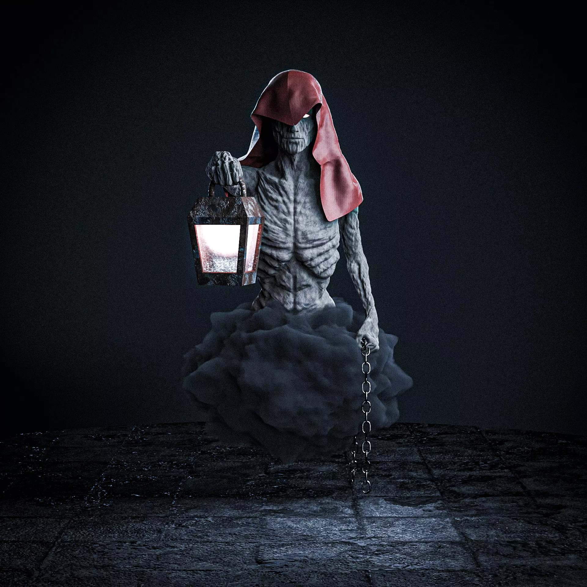 OC Scary Witch character Free 3D model