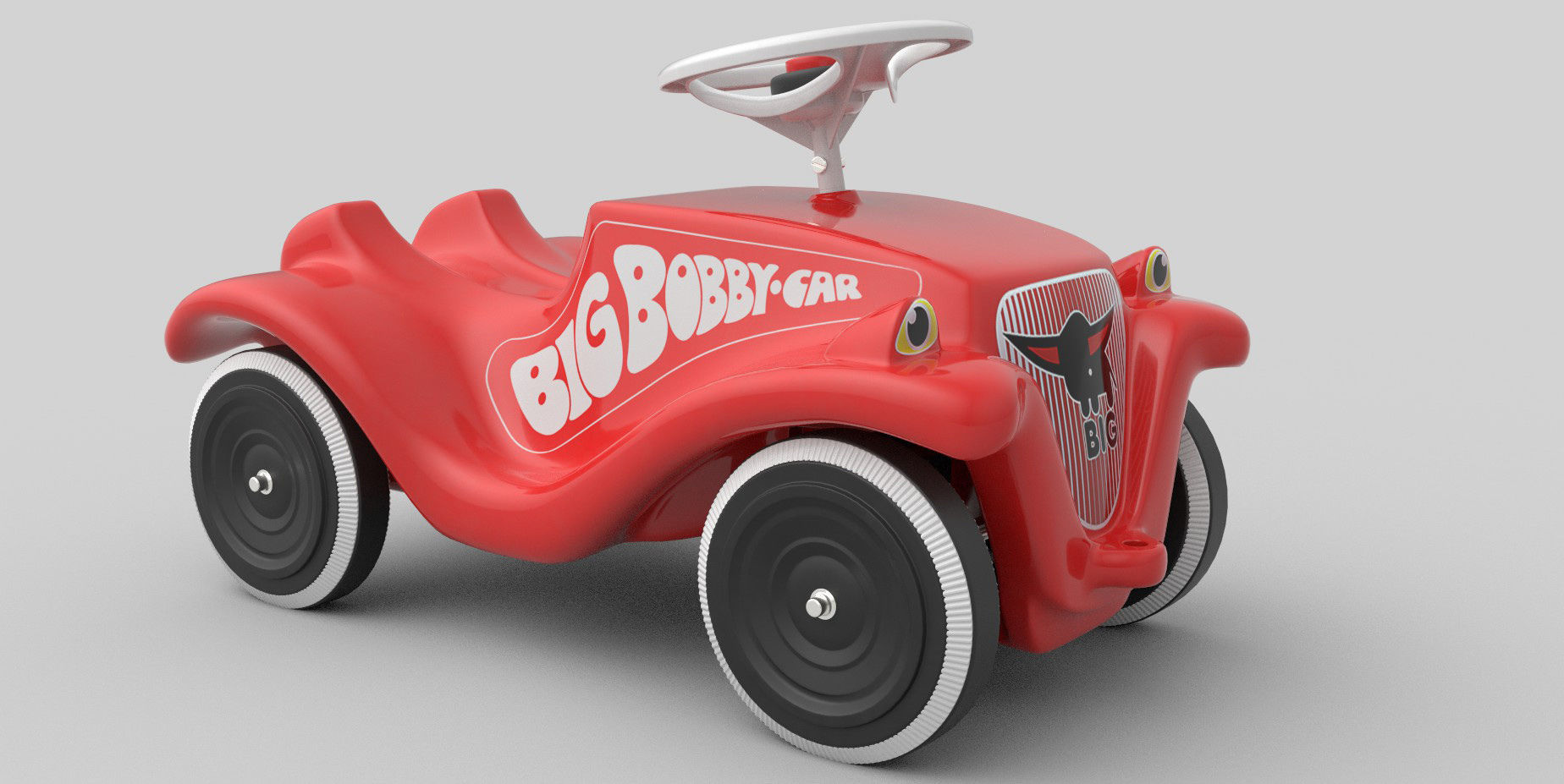 Big Bobby Car Toy 3D model_2