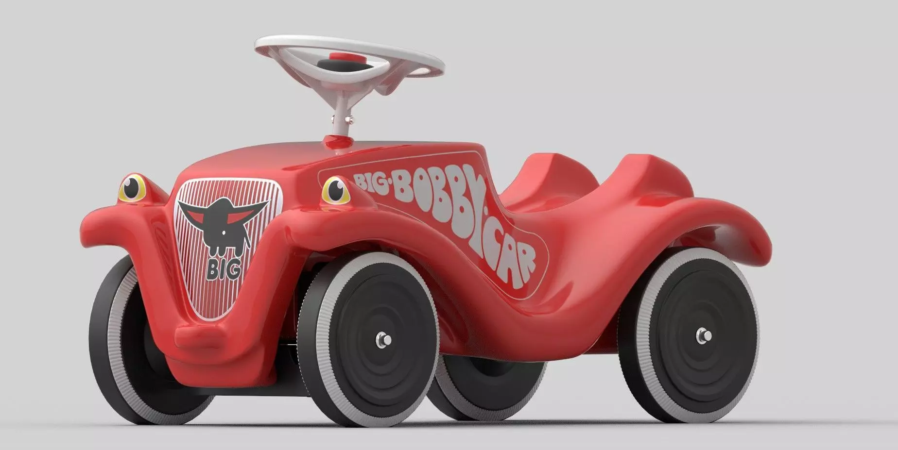 Big Bobby Car Toy 3D model_0