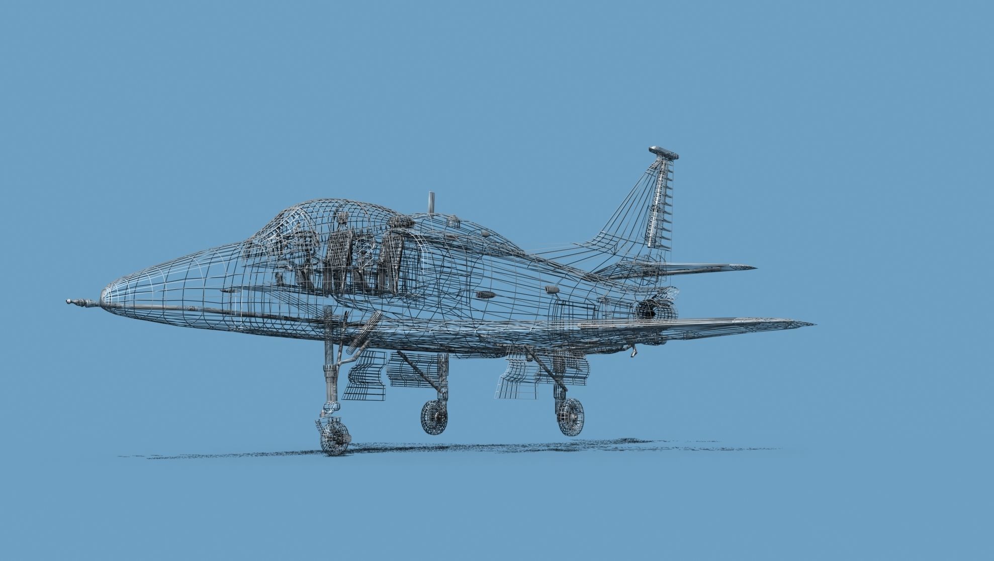 Douglas TA-4M Skyhawk V03 USN 3D model_12