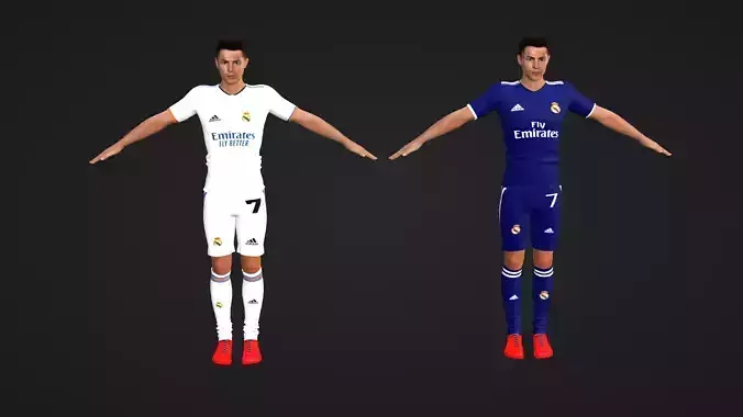 Cristiano Ronaldo - Real Madrid - Two Models