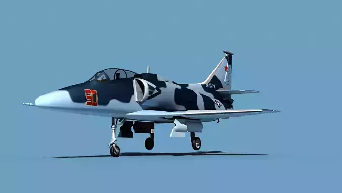 Douglas TA-4M Skyhawk V10 USN Aggr