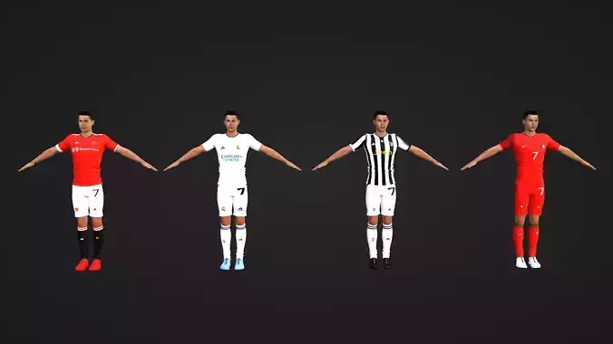 Cristiano Ronaldo - Manchester  - Madrid -  Juventus - Portugal