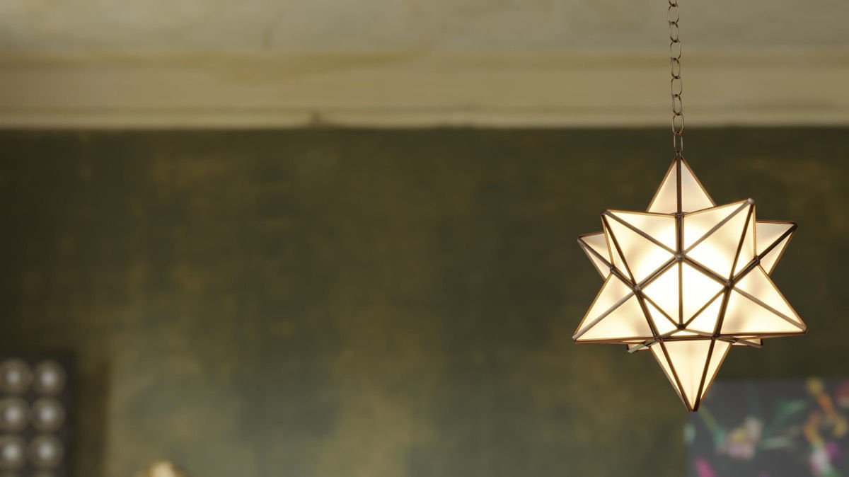 Star Shape Lamp 3D model_6