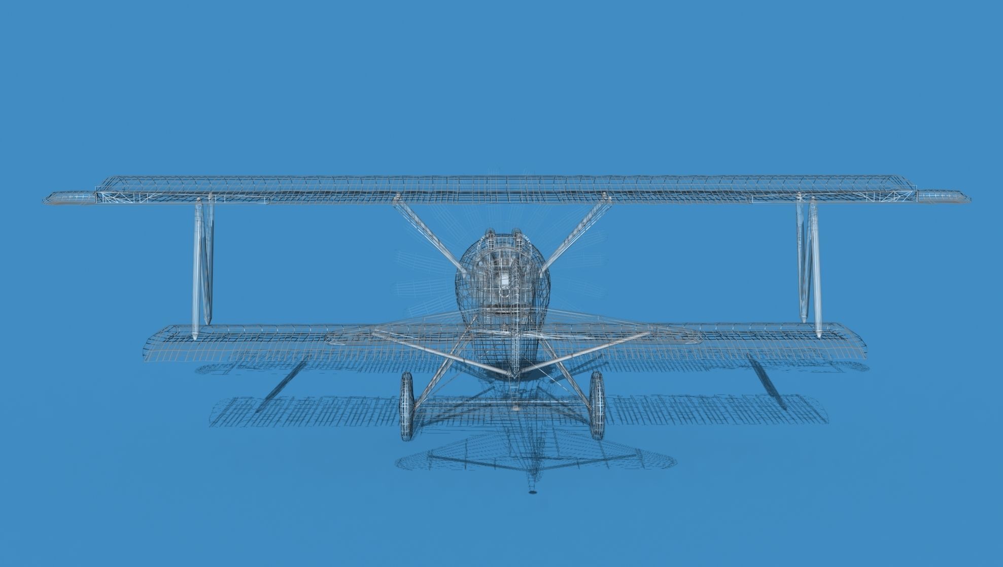 Fokker D-VI V00 3D model_17