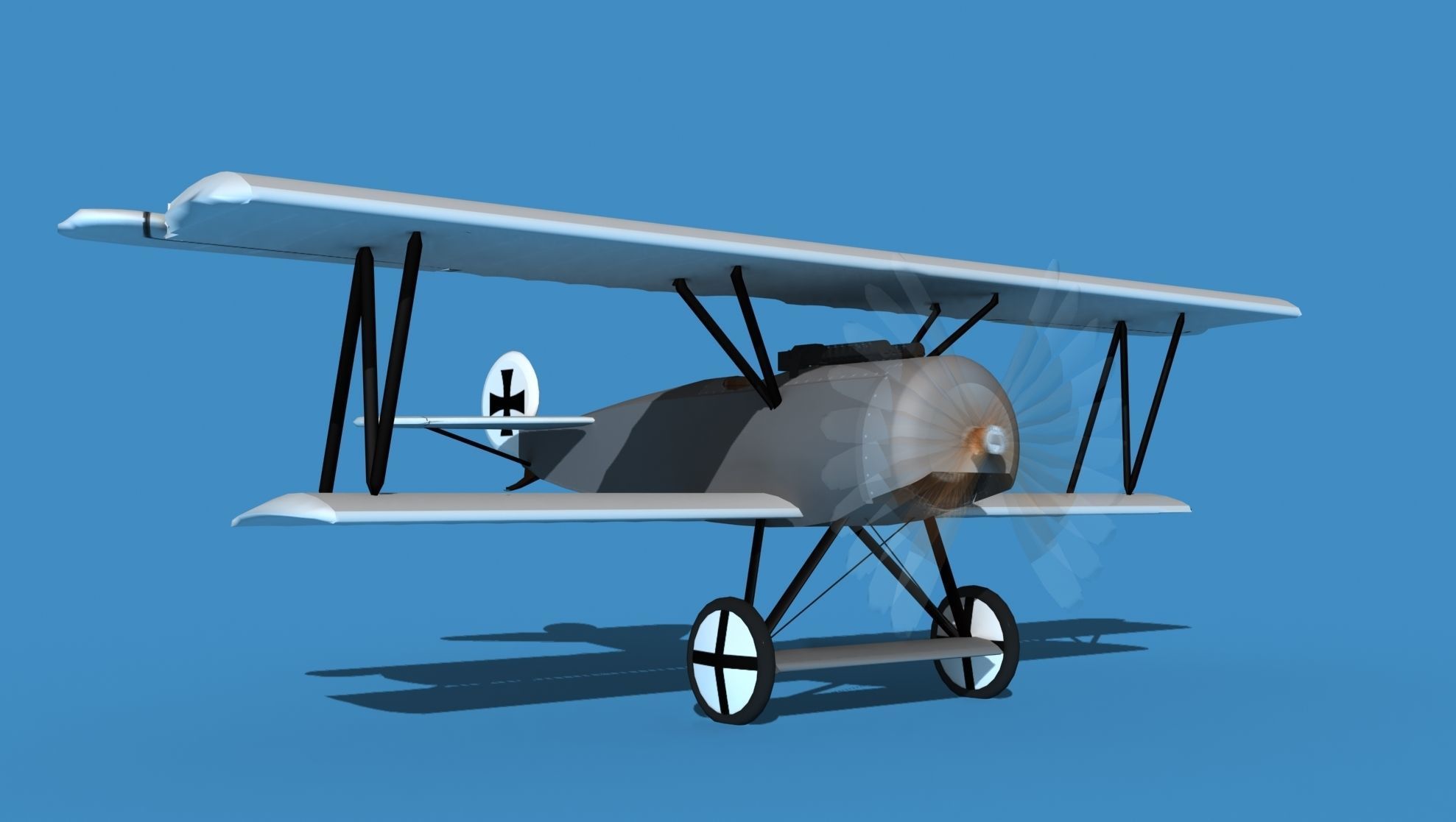 Fokker D-VI V00 3D model_2