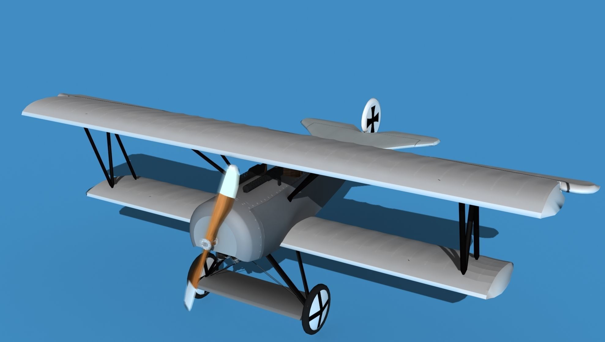 Fokker D-VI V00 3D model_10
