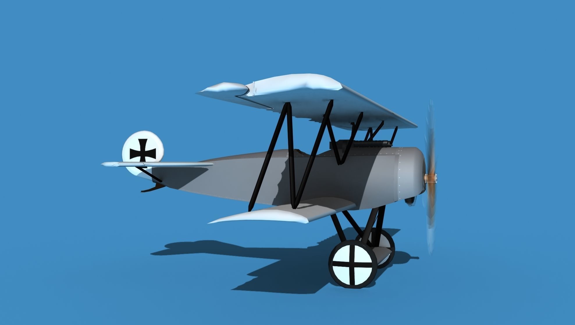 Fokker D-VI V00 3D model_3