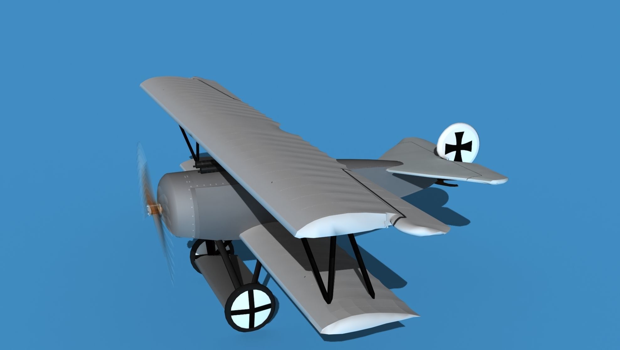 Fokker D-VI V00 3D model_9