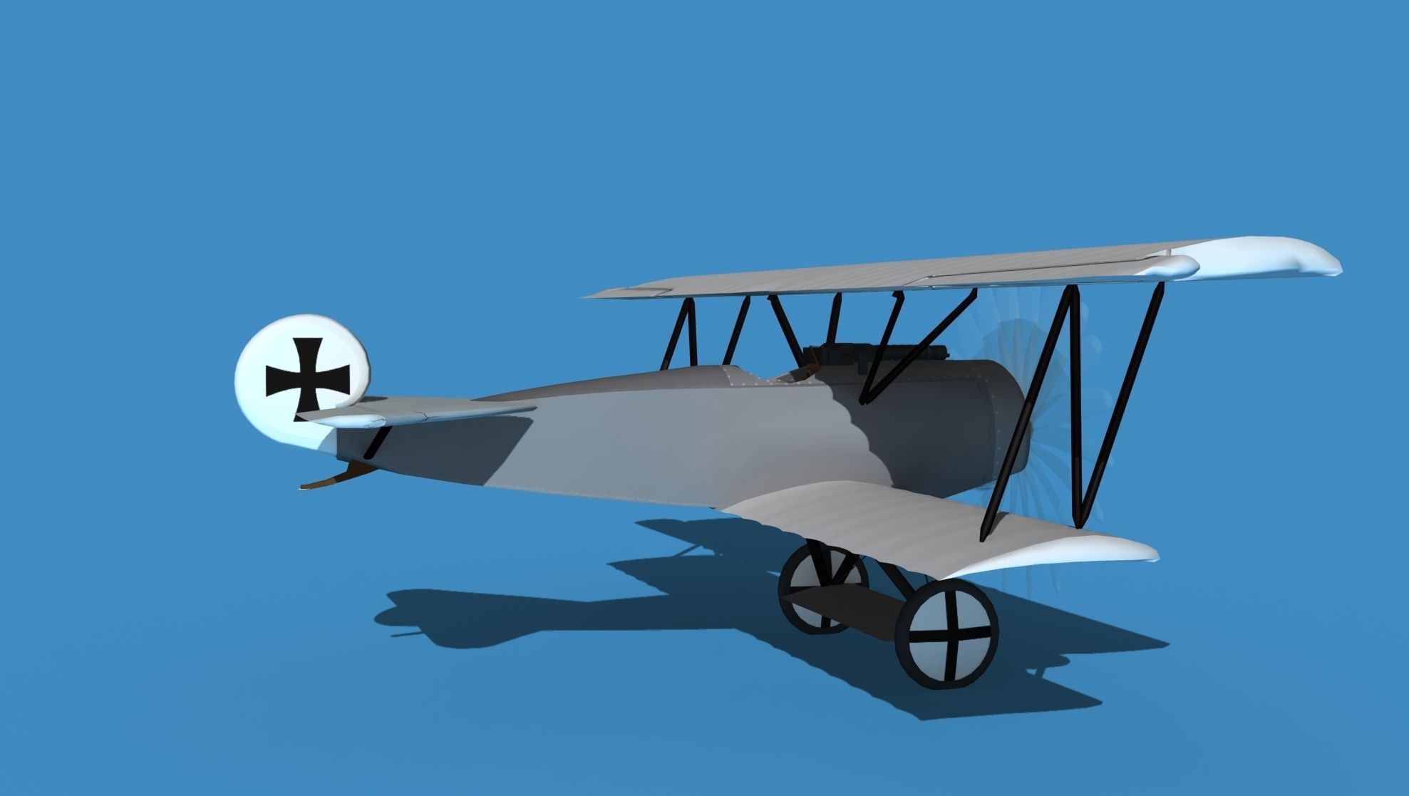 Fokker D-VI V00 3D model_4