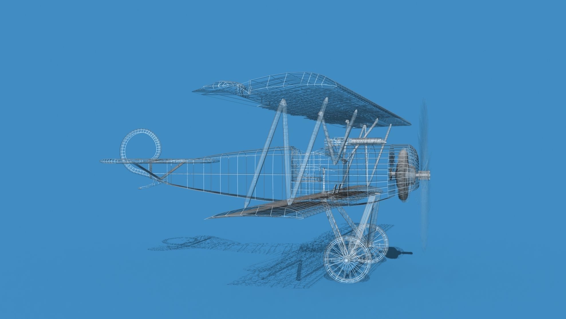 Fokker D-VI V00 3D model_14