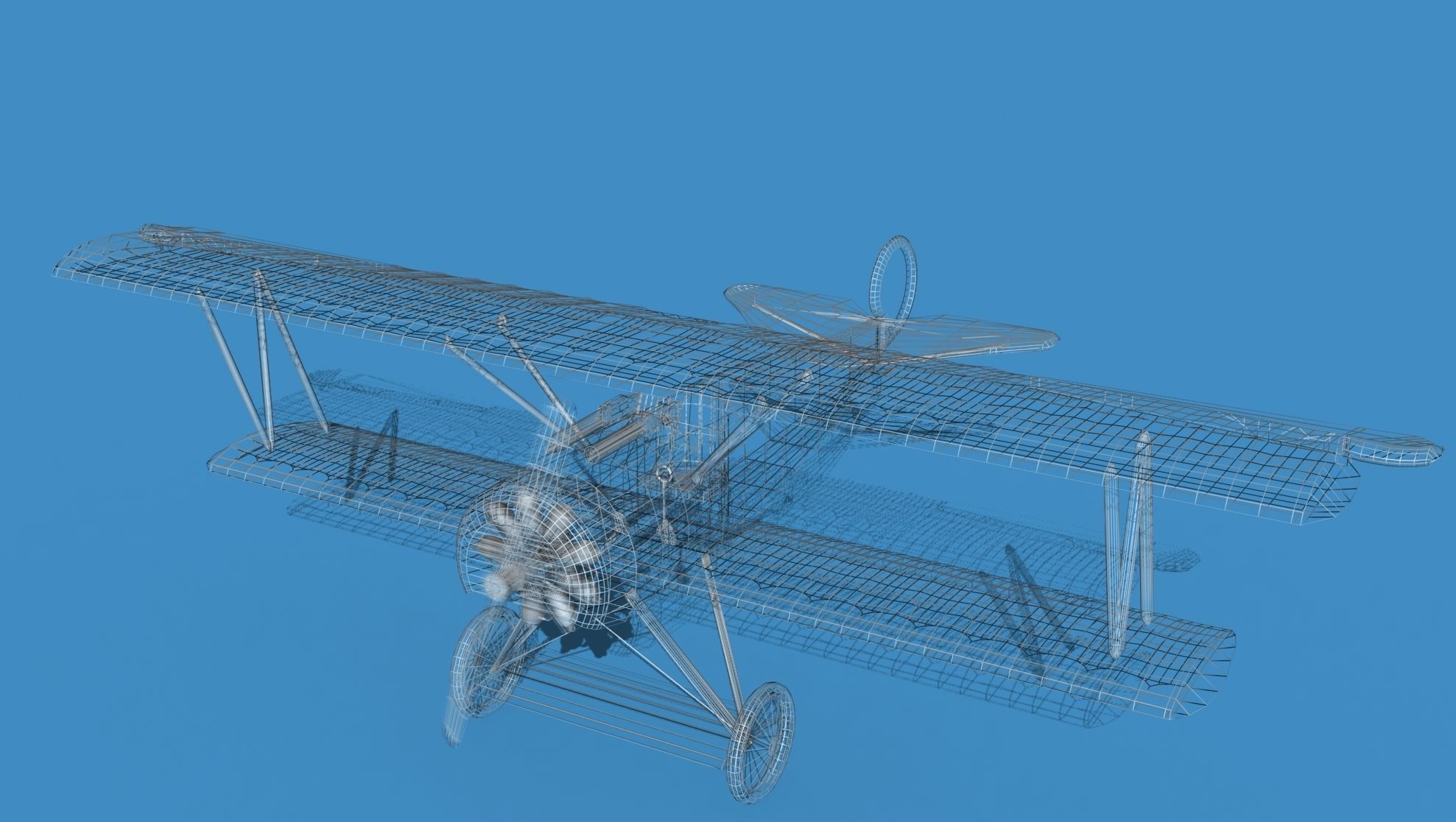 Fokker D-VI V00 3D model_21