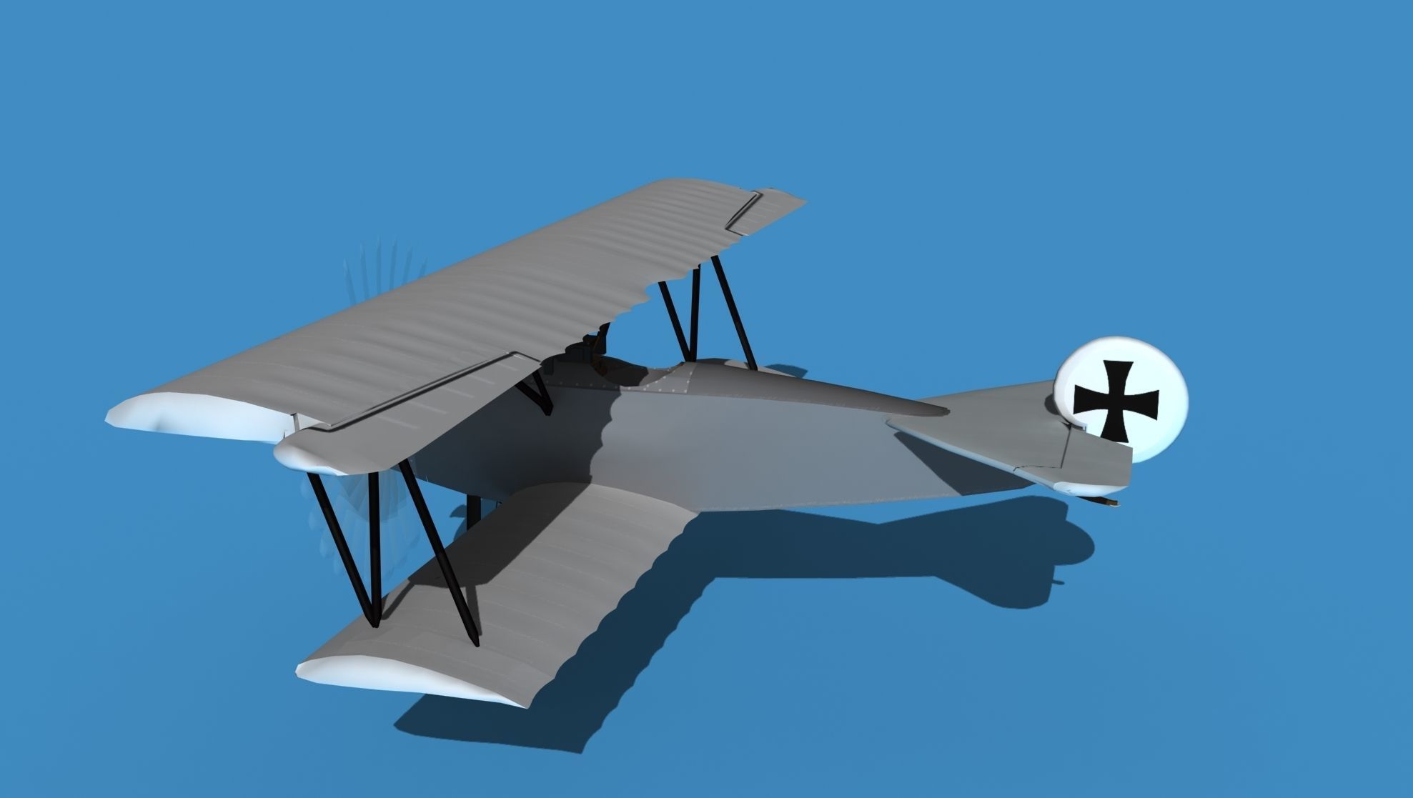 Fokker D-VI V00 3D model_8