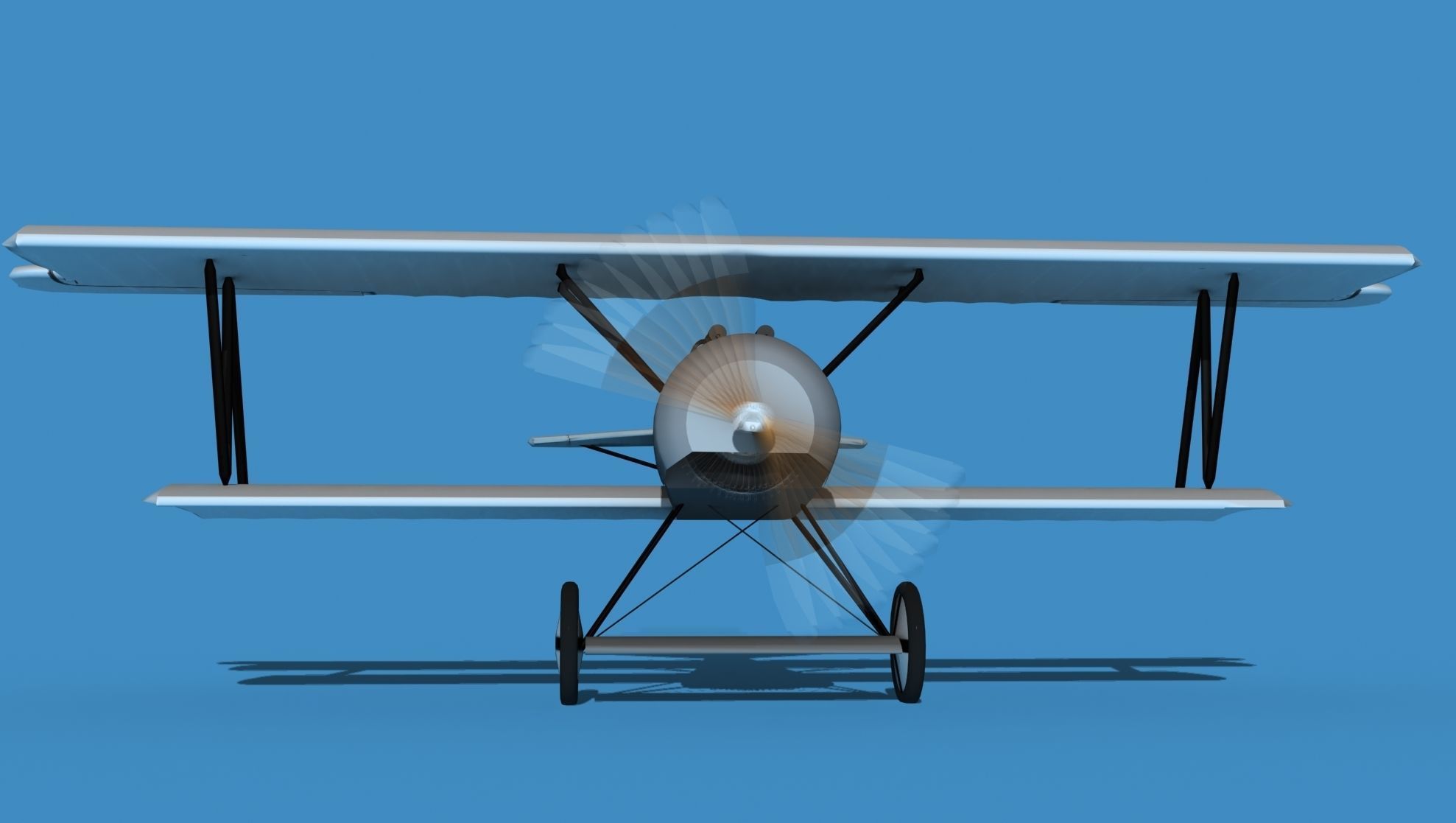 Fokker D-VI V00 3D model_1
