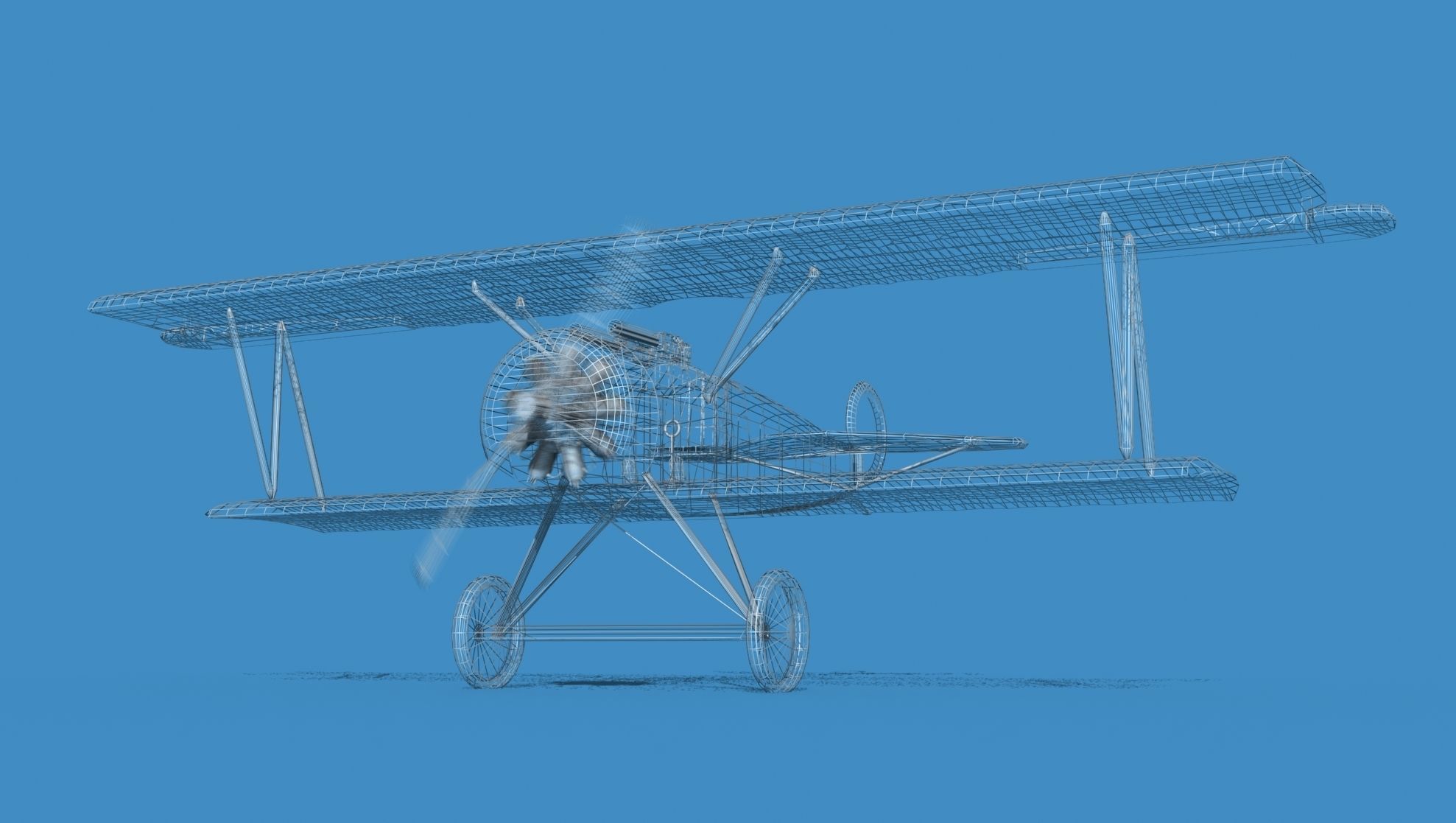 Fokker D-VI V00 3D model_11