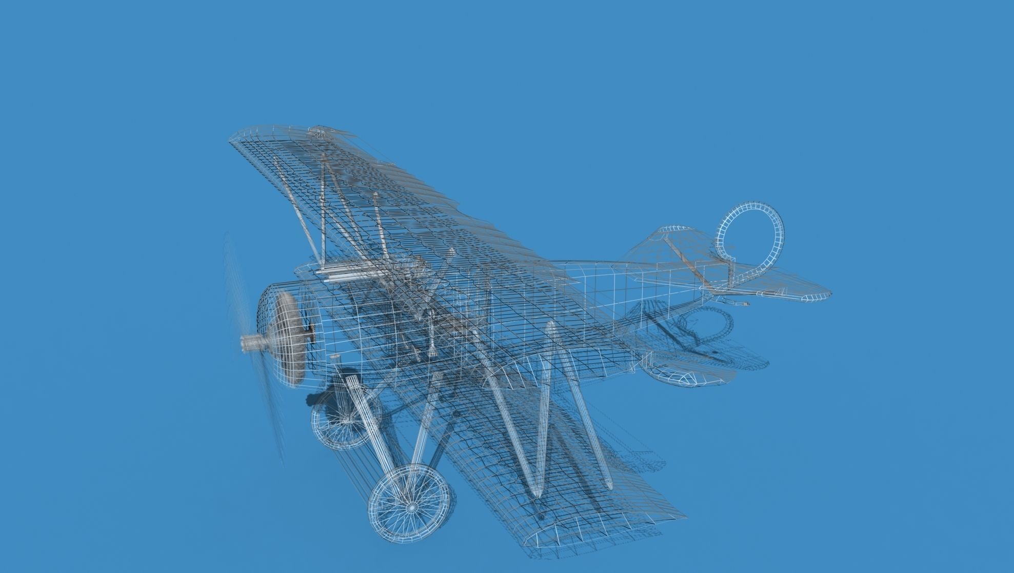 Fokker D-VI V00 3D model_20