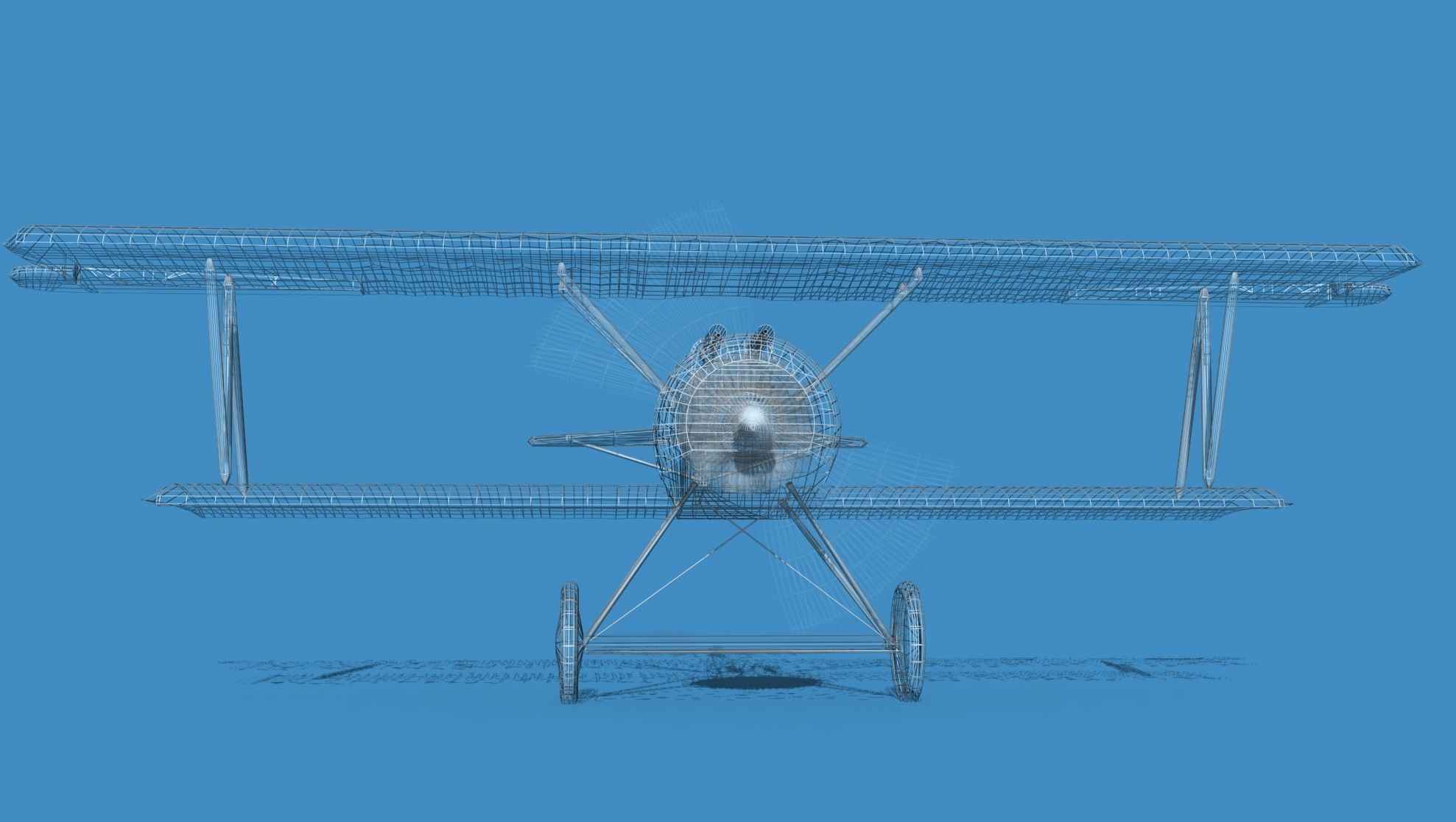 Fokker D-VI V00 3D model_12