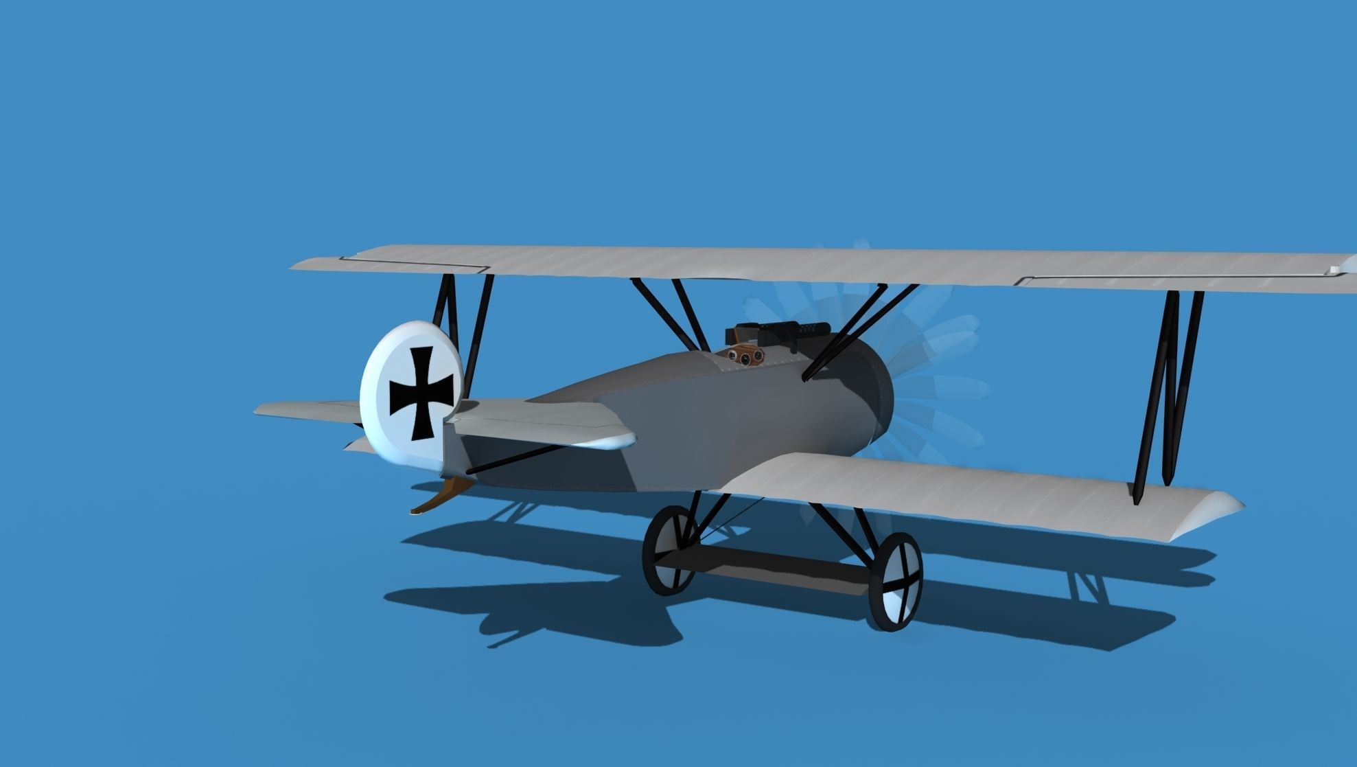 Fokker D-VI V00 3D model_5
