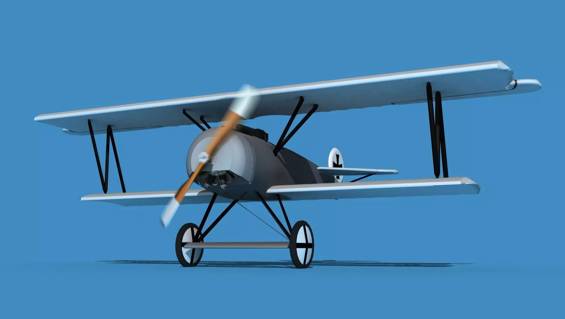 Fokker D-VI V00 3D model_0
