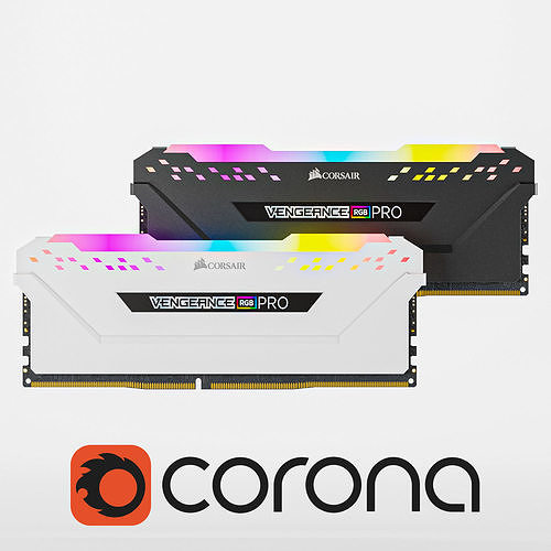 RAM Corsair Vengeance RGB Pro  3D model