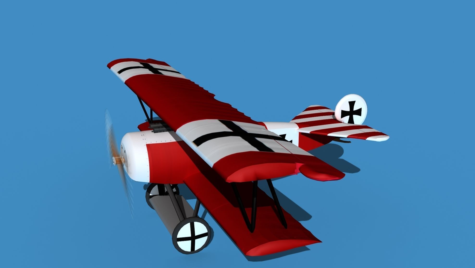 Fokker D-VI V03 3D model_9