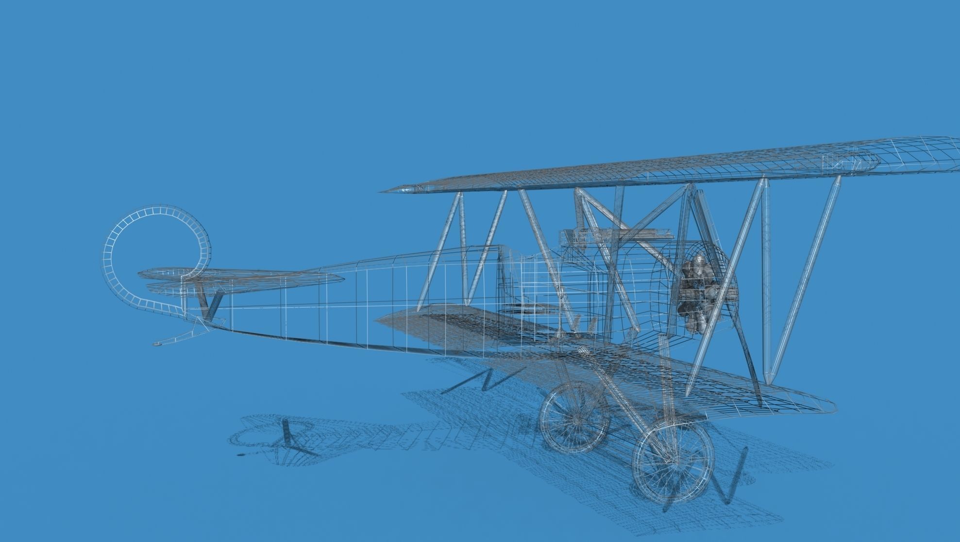 Fokker D-VI V03 3D model_15