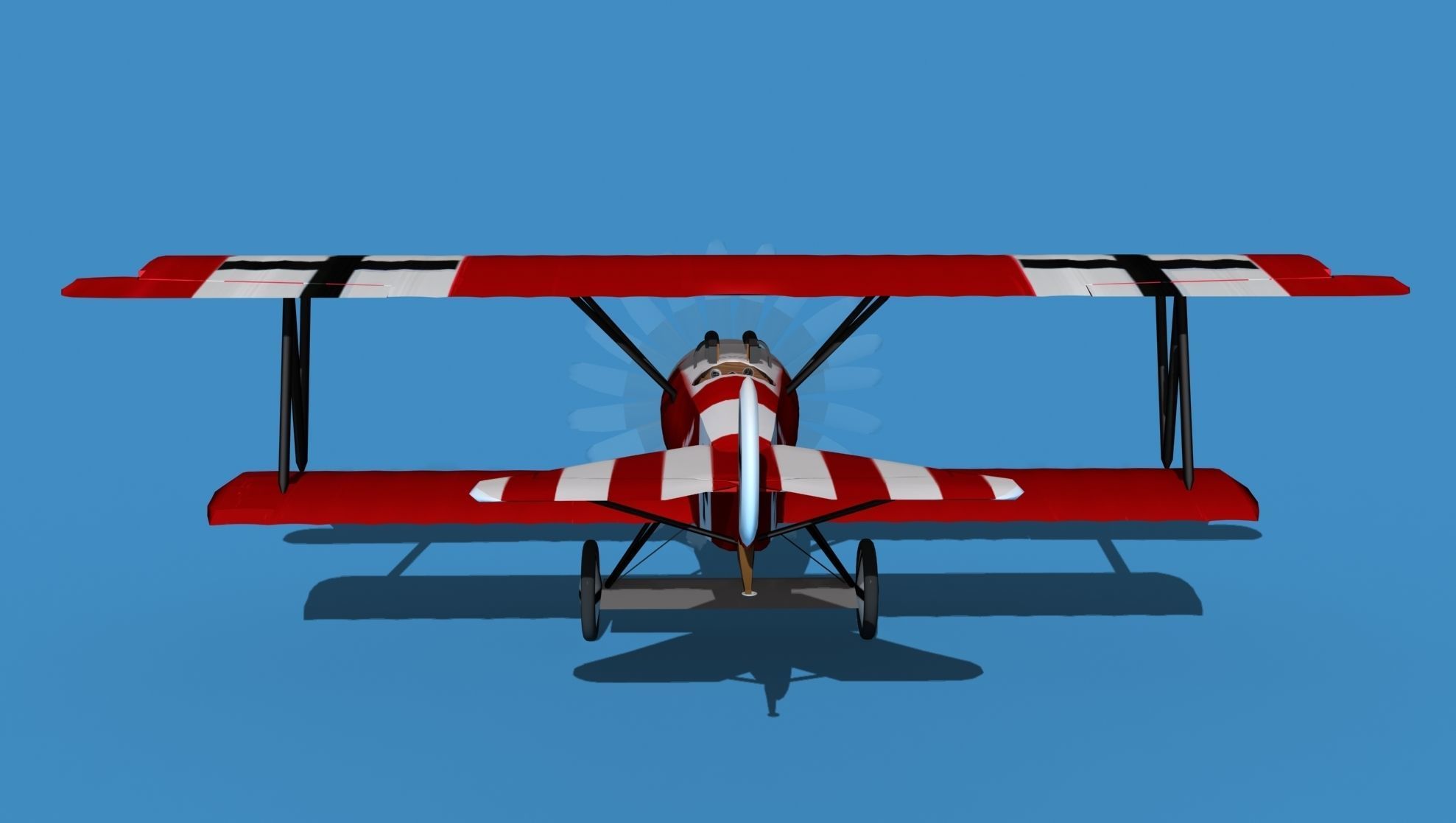 Fokker D-VI V03 3D model_6