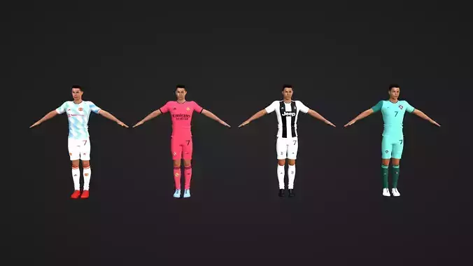 Cristiano Ronaldo - Manchester - Madrid - Juventus - Portugal