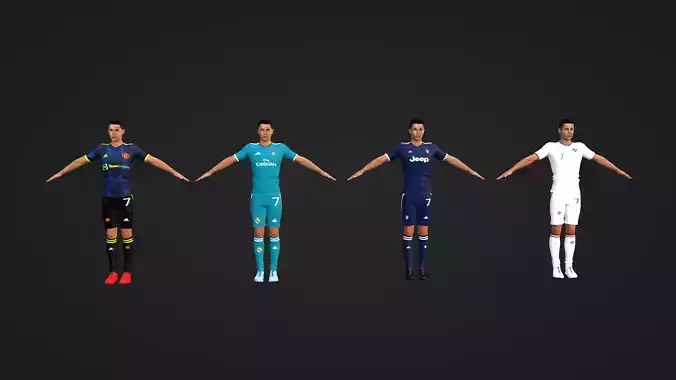 Cristiano Ronaldo - Manchester - Madrid - Juventus - Portugal