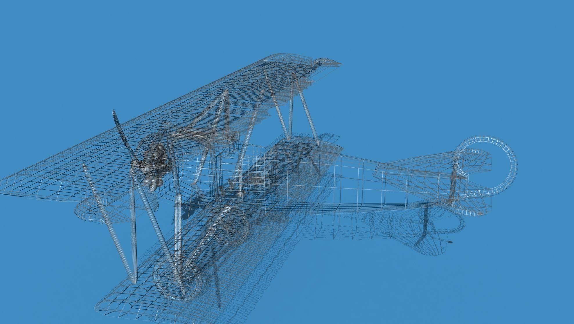 Fokker D-VI V14 3D model_19