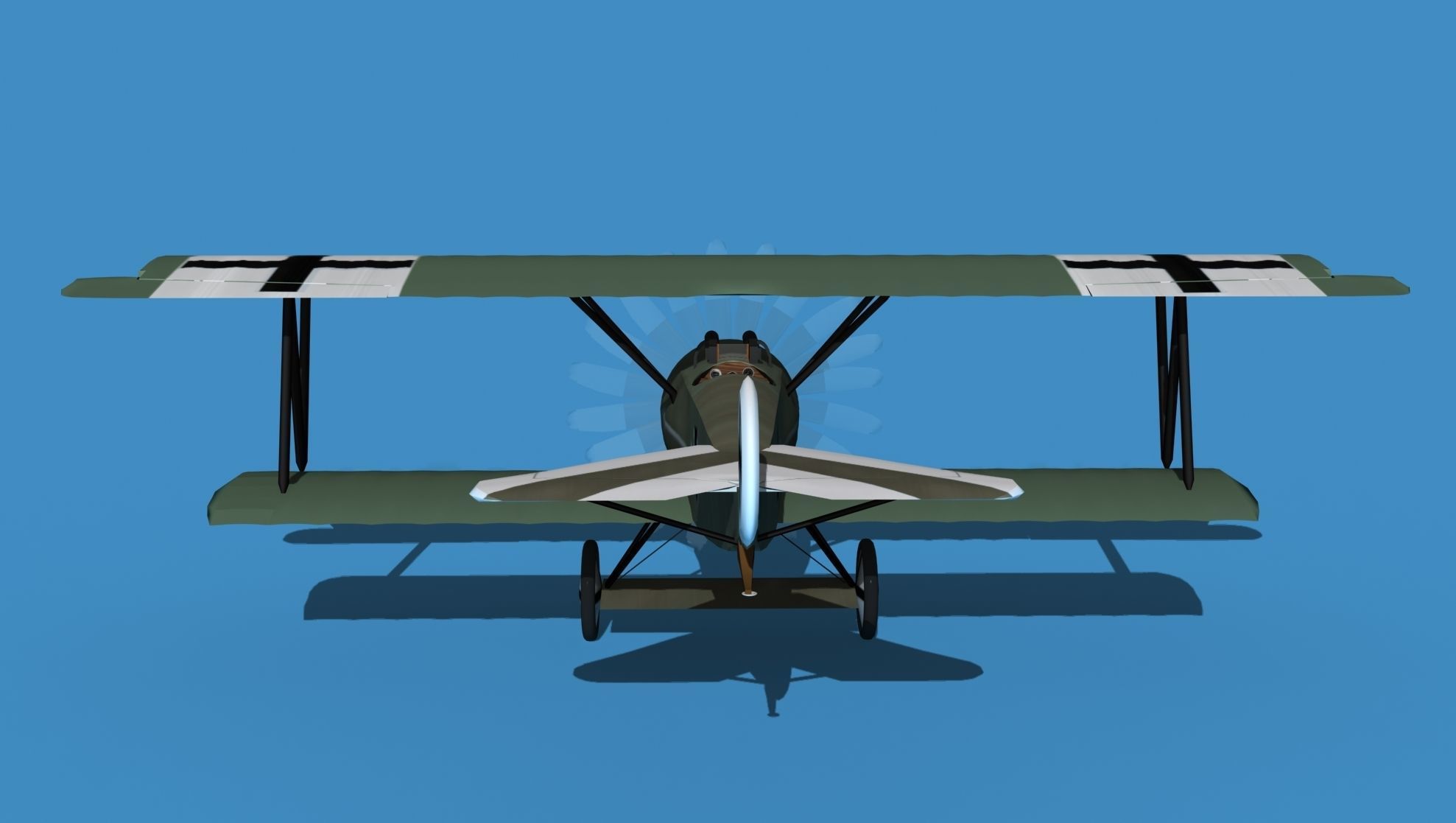 Fokker D-VI V15 3D model_6