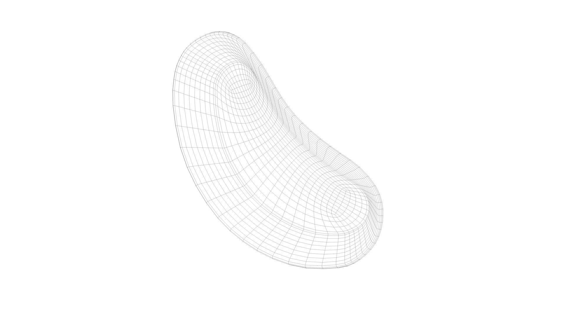 kidney bowl  3D model_4