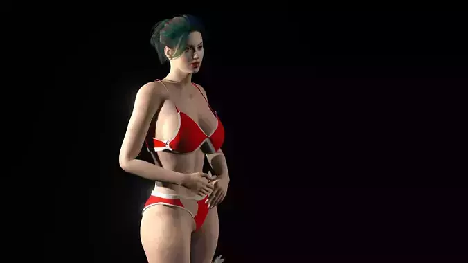 Realistic Female Character 8