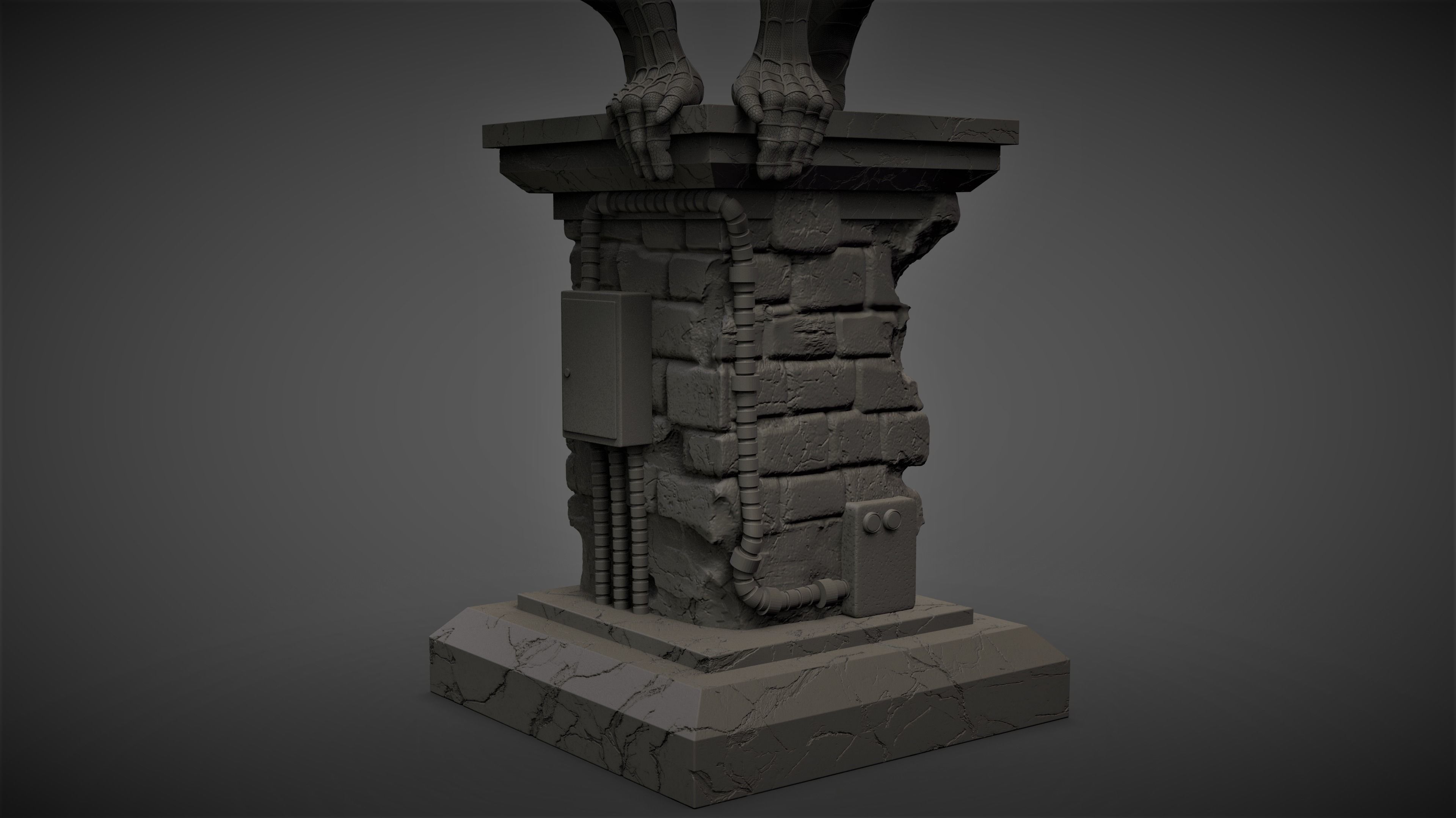 SPIDERMAN COLLECTIBLE  3D print model_6
