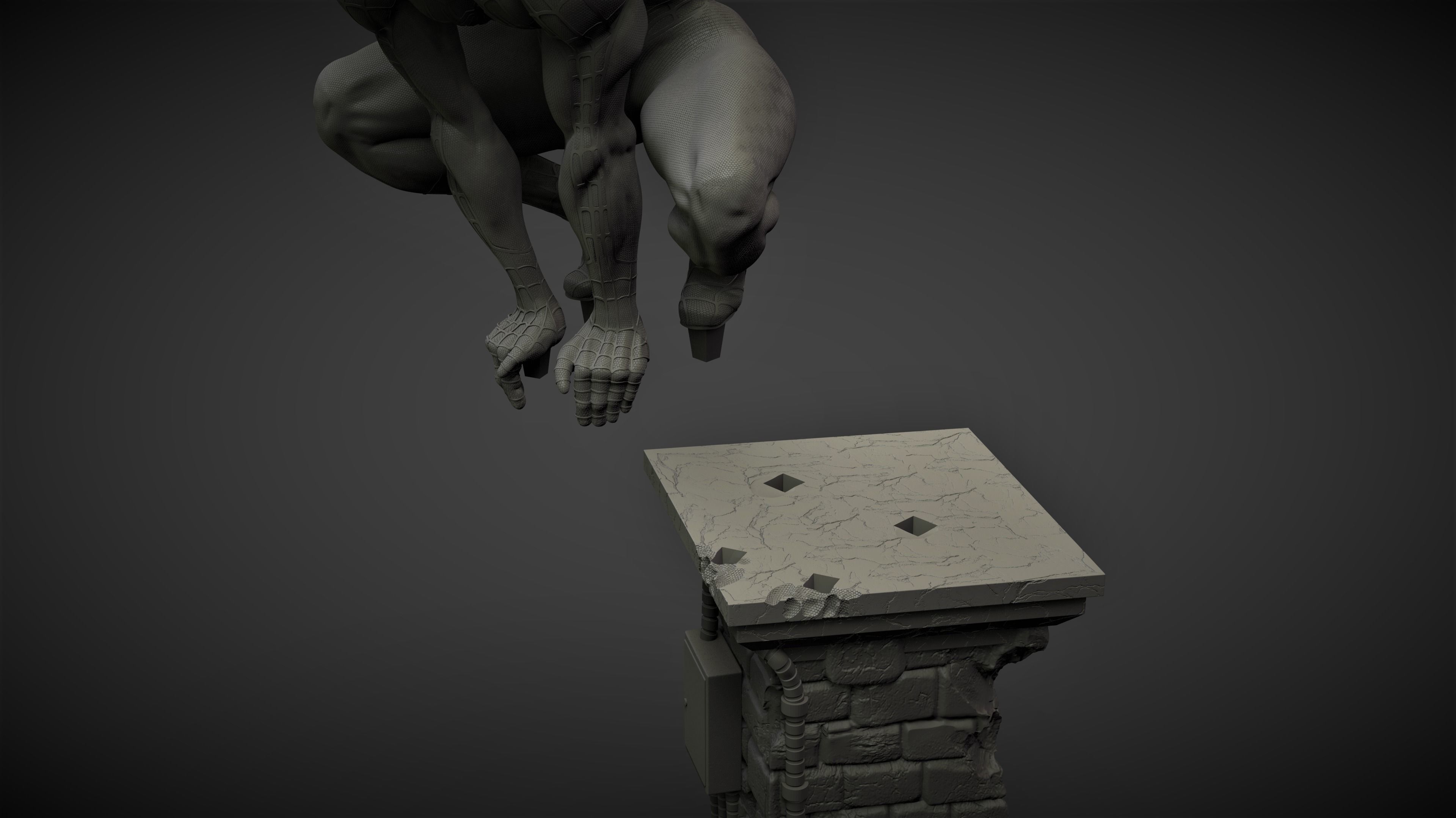 SPIDERMAN COLLECTIBLE  3D print model_3