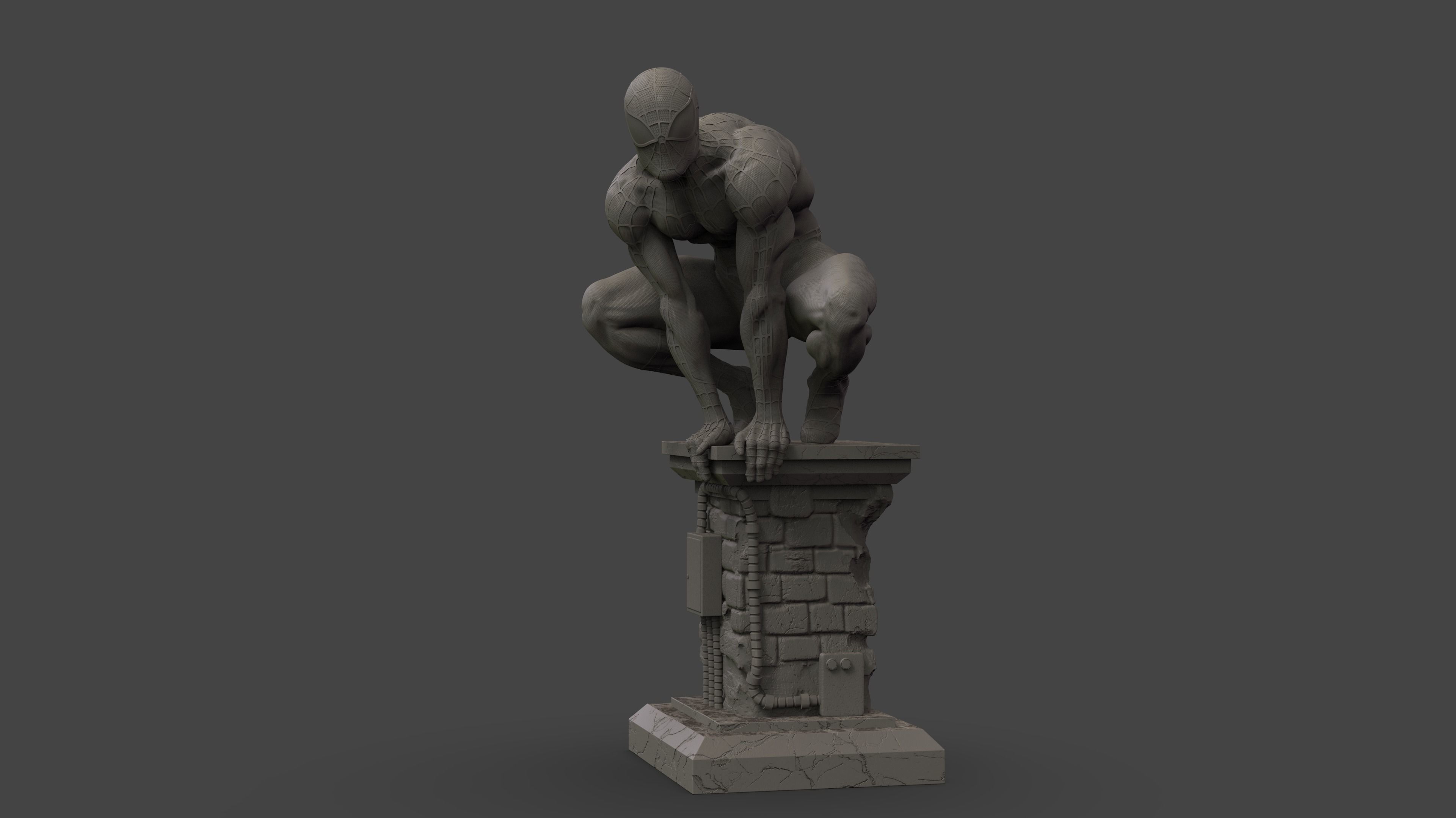 SPIDERMAN COLLECTIBLE  3D print model_5