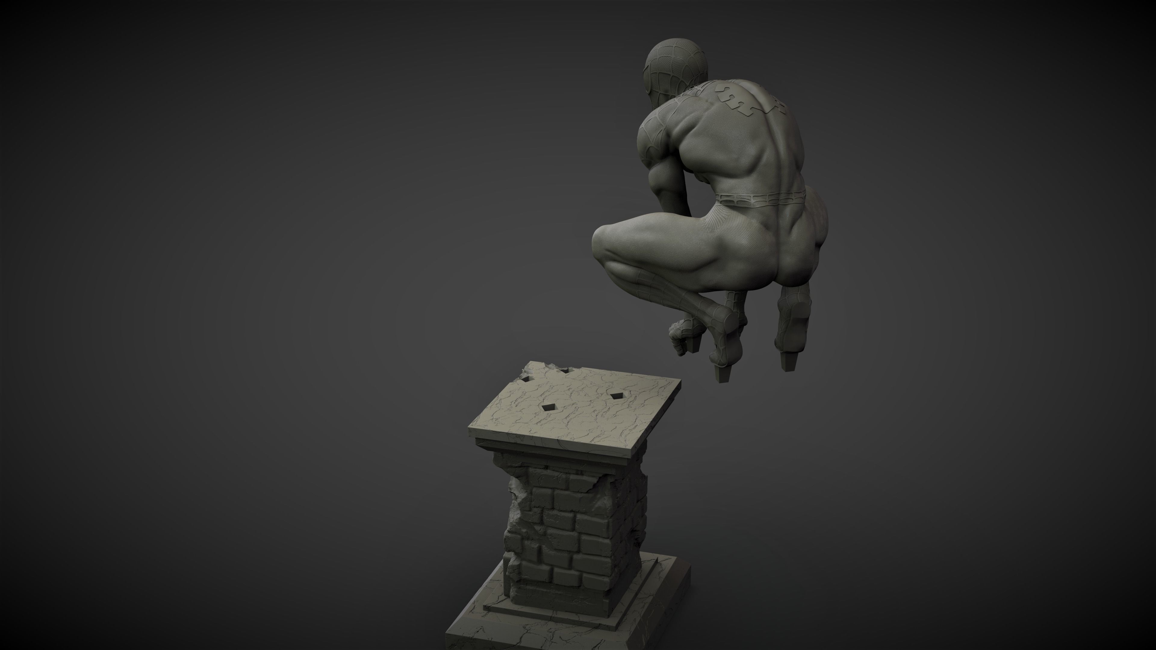 SPIDERMAN COLLECTIBLE  3D print model_1