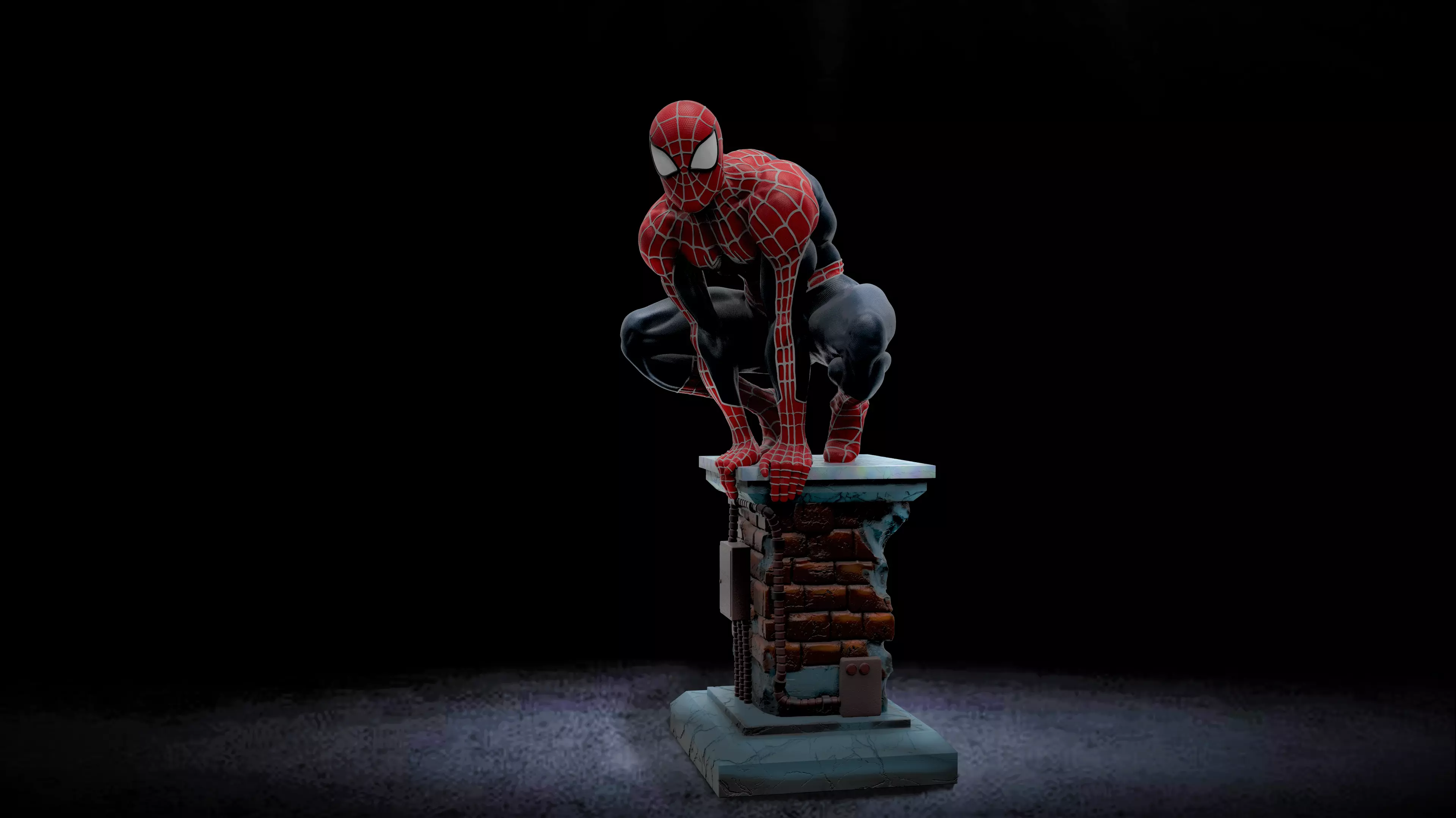 SPIDERMAN COLLECTIBLE  3D print model_0