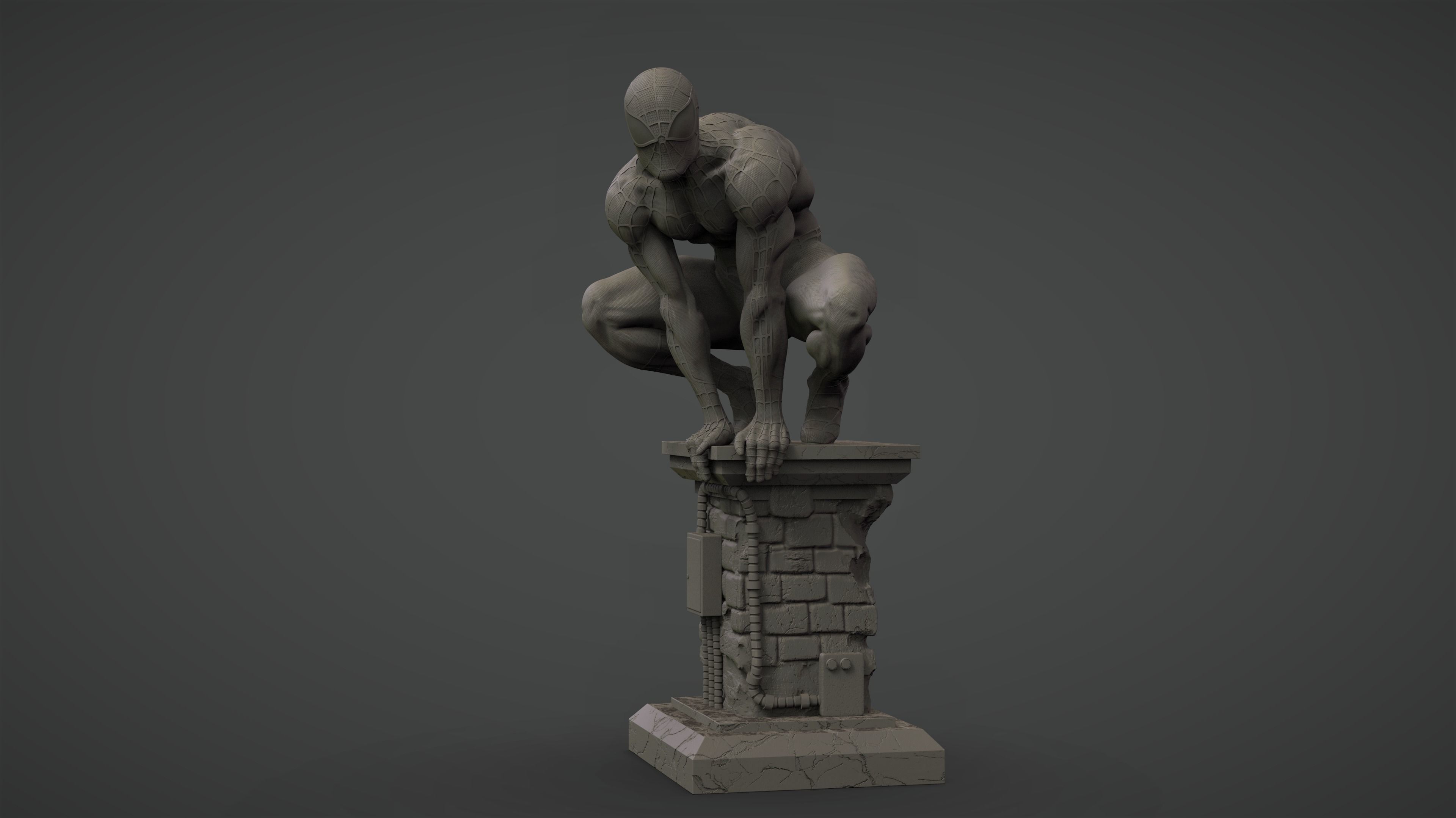 SPIDERMAN COLLECTIBLE  3D print model_10
