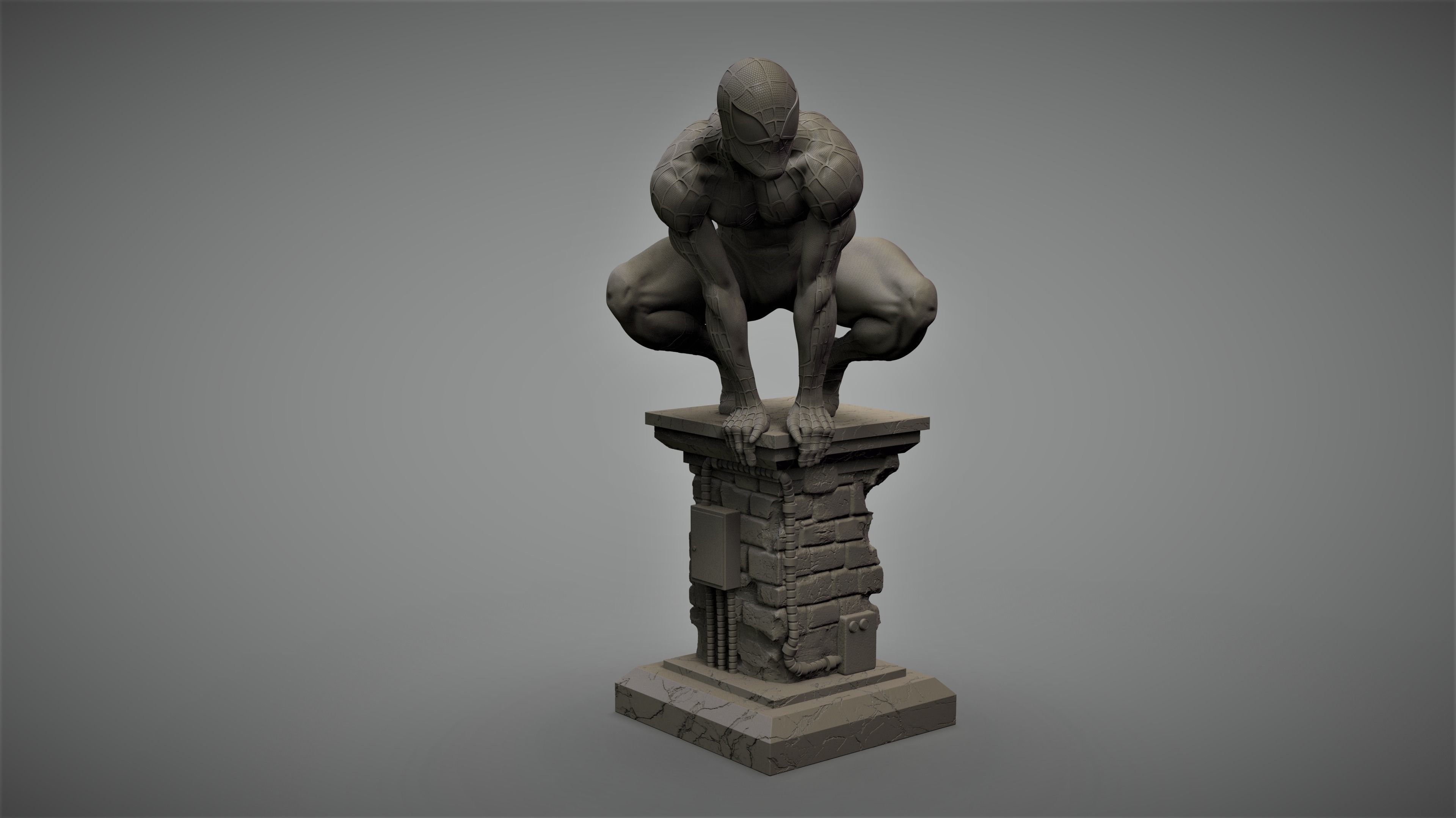 SPIDERMAN COLLECTIBLE  3D print model_7