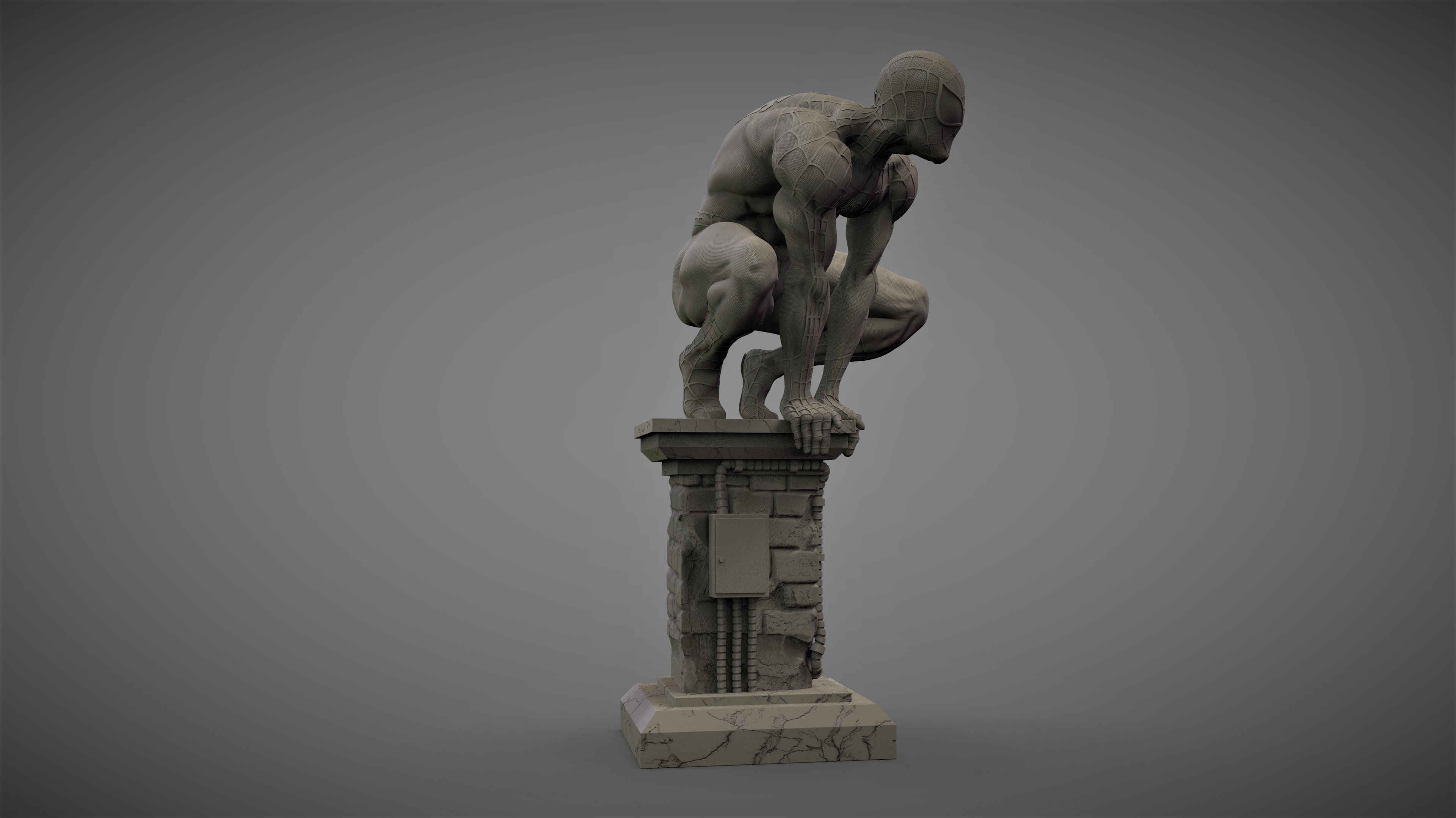 SPIDERMAN COLLECTIBLE  3D print model_8