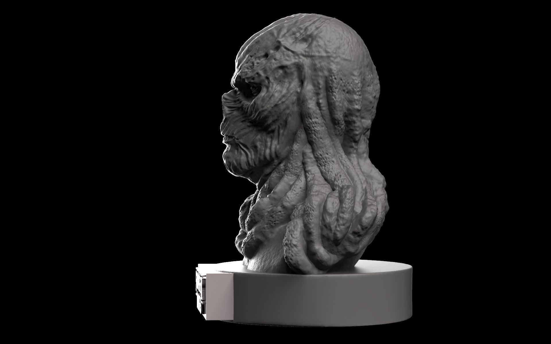 Vecna Fan Art Stranger Things 3D print model_8